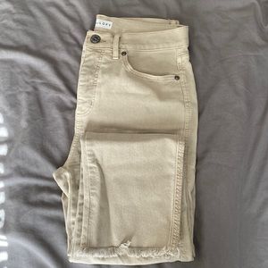LOFT High Waist Straight Jeans